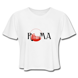 Women's Cropped T-Shirt - white
