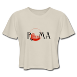 Women's Cropped T-Shirt - dust