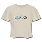 Women's Cropped T-Shirt - dust