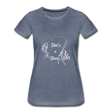 Women’s Premium T-Shirt - heather blue