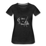 Women’s Premium T-Shirt - charcoal gray