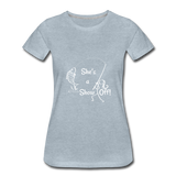 Women’s Premium T-Shirt - heather ice blue