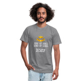King of Kings, Unisex Jersey T-Shirt - slate