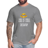 King of Kings, Unisex Jersey T-Shirt - slate