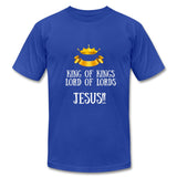King of Kings, Unisex Jersey T-Shirt - royal blue