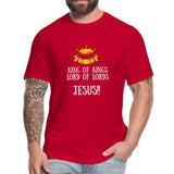 King of Kings, Unisex Jersey T-Shirt - red