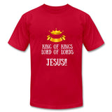 King of Kings, Unisex Jersey T-Shirt - red