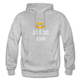 King of Kings, Unisex Gildan Heavy Blend Adult Hoodie - heather gray