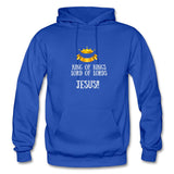 King of Kings, Unisex Gildan Heavy Blend Adult Hoodie - royal blue