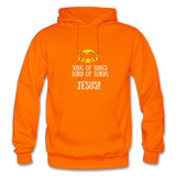 King of Kings, Unisex Gildan Heavy Blend Adult Hoodie - orange