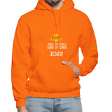King of Kings, Unisex Gildan Heavy Blend Adult Hoodie - orange