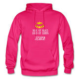 King of Kings, Unisex Gildan Heavy Blend Adult Hoodie - fuchsia