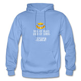 King of Kings, Unisex Gildan Heavy Blend Adult Hoodie - carolina blue