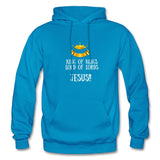 King of Kings, Unisex Gildan Heavy Blend Adult Hoodie - turquoise