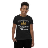 I'm a Citizen, Unisex Youth Staple Tee-White Text